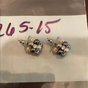 Pear Cluster earrings